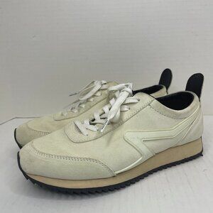 Rag Bone Retro Runner Athletic Shoes Womens Size US 9.5 EU 39.5 Cream Sneakers